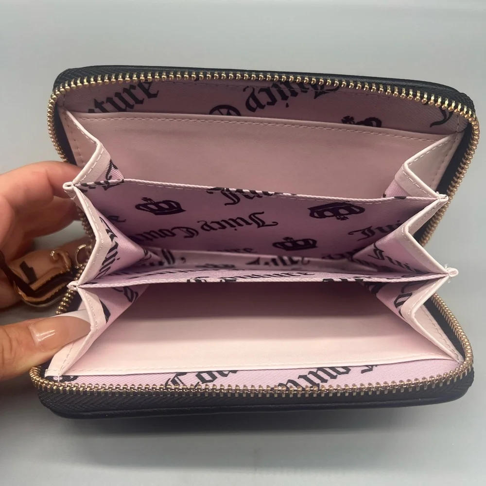Juicy Couture juicy girls only medium zip around wallet